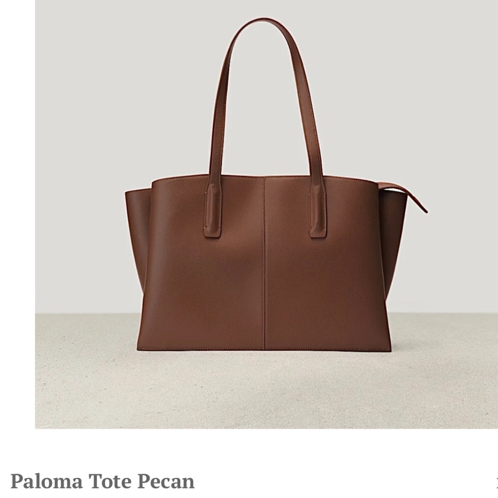 Freja NWOT Paloma Tote Bag in Pecan Brown